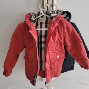 Burberry quilted jackets for toddler